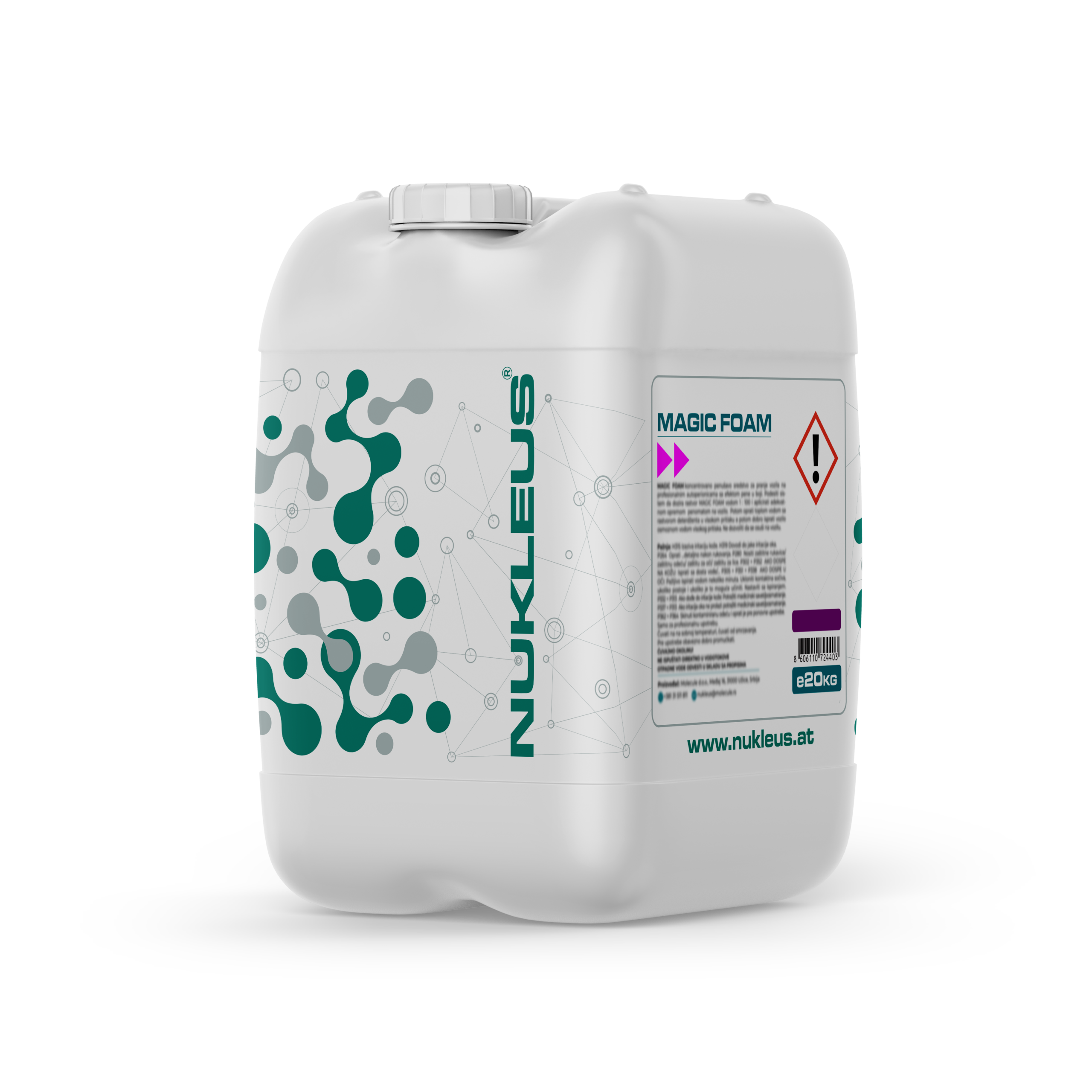 pink magic foam pink